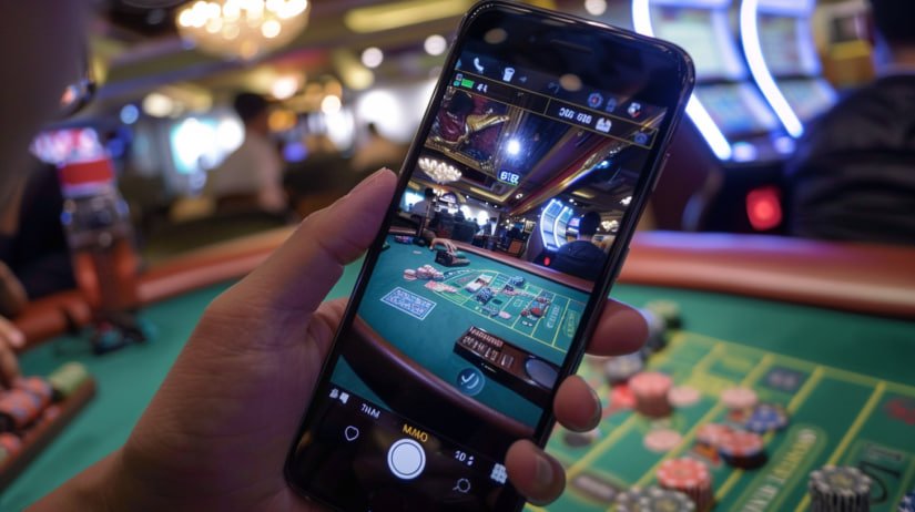 Bàn chơi baccarat live tại sảnh game 1179king trên điện thoại di động